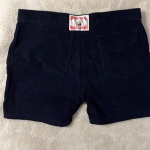 New Birdwell Classic Corduroy Shorts. Mens Medium Navy Size 30.